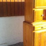 Mado sideboard in solid wood, wooden top