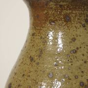Important vase en grès pyrité de Guy Baudat (1938-2019)