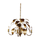 Lustre " feuillage " laiton et métal doré 1970