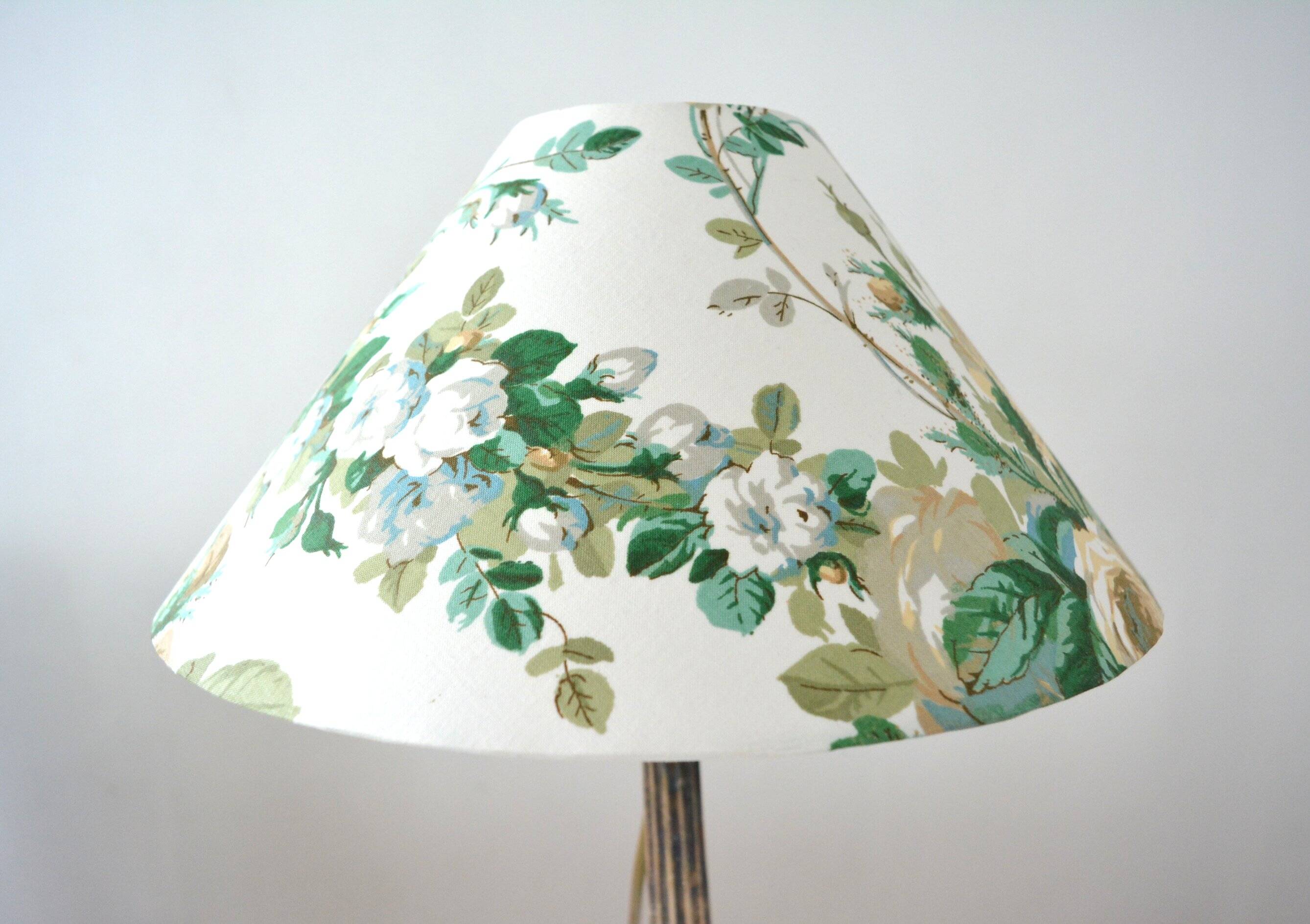 Abat-jour floral Décoratif, abat-jour style anglais fleurs