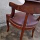Fauteuil de bureau Louis Philippe 1900