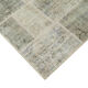 Handwoven Oriental Vintage 172 cm x 236 cm Grey Patchwork Carpet
