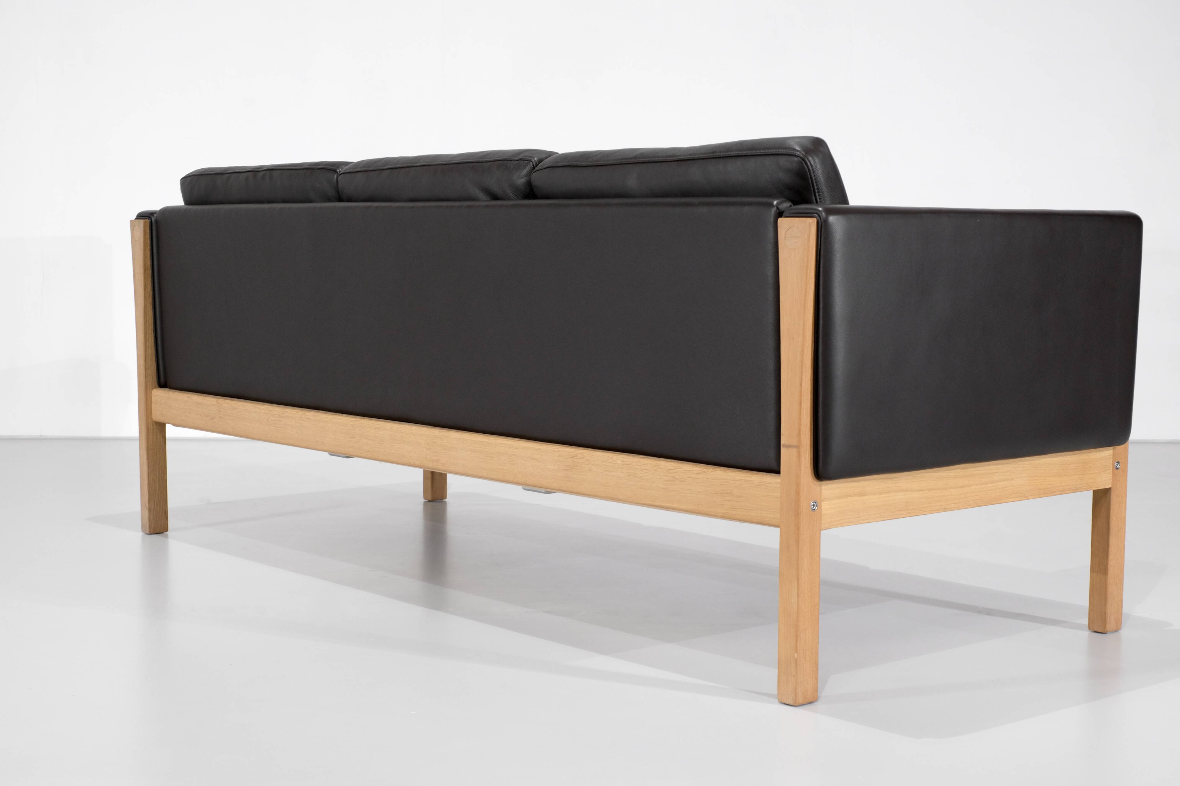 Canapé CH163 by Hans J. Wegner pour Carl Hansen & Son, Danemark 1965