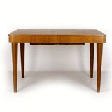 Restored Oak Extendable Dining Table by Jindřich Halabala, 1950s