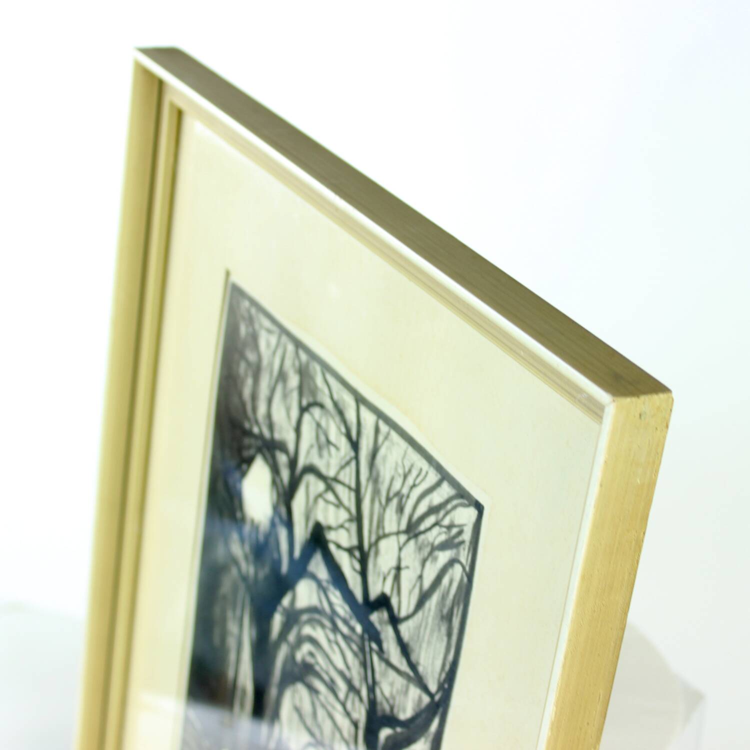 Ensemble de 2 peintures sur papier, signées Sestak 1972