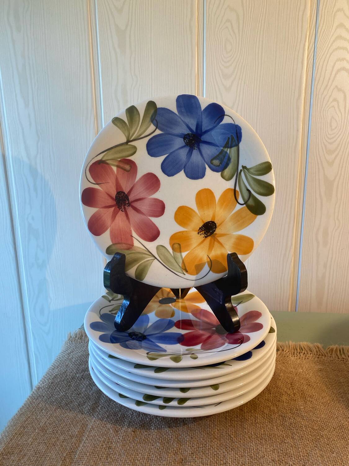 Assiettes galba 70s