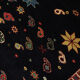 Black Vintage Handmade Wool Persian Rug- 128x157cm