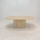 Italian Travertine Coffee Table, 1980's