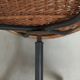 Fauteuil corbeille osier