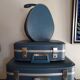Nesting suitcases stewardess and vanity 1960