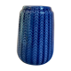Vase en porcelaine bleu hollandais