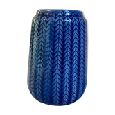 Vase en porcelaine bleu hollandais