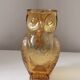 Vintage glass owl jug, 1970s