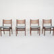 Set of four dining chairs by Topform, The Netherlands 1960's