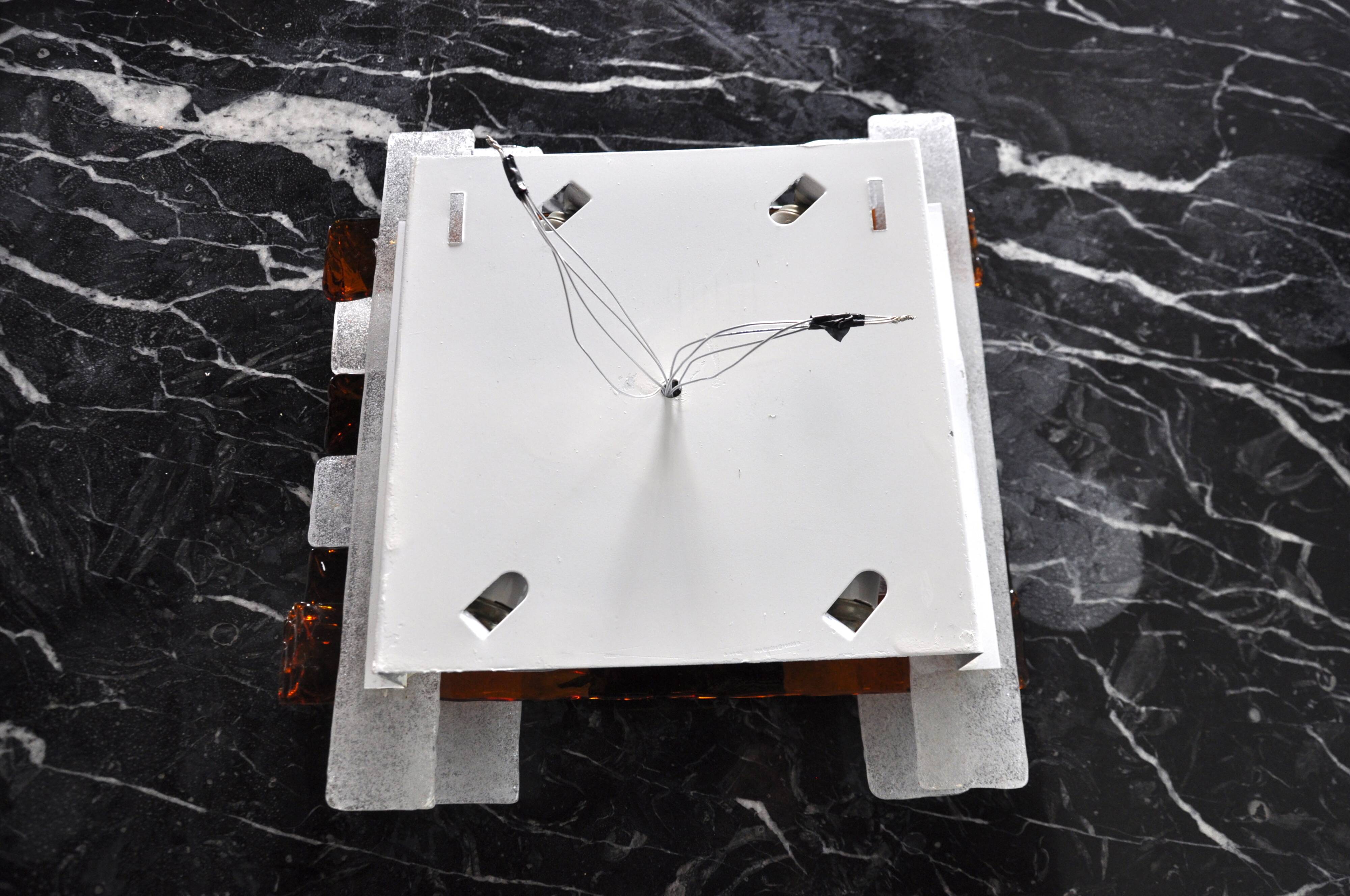 Applied Poliarte by Albano Poli, 1970, Murano Italy