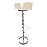 Lampadaire chaine brutaliste 70's