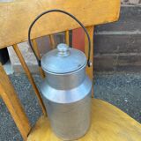 3 Vintage aluminium old milk pot 1950