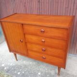 Teak chest of drawers 60s