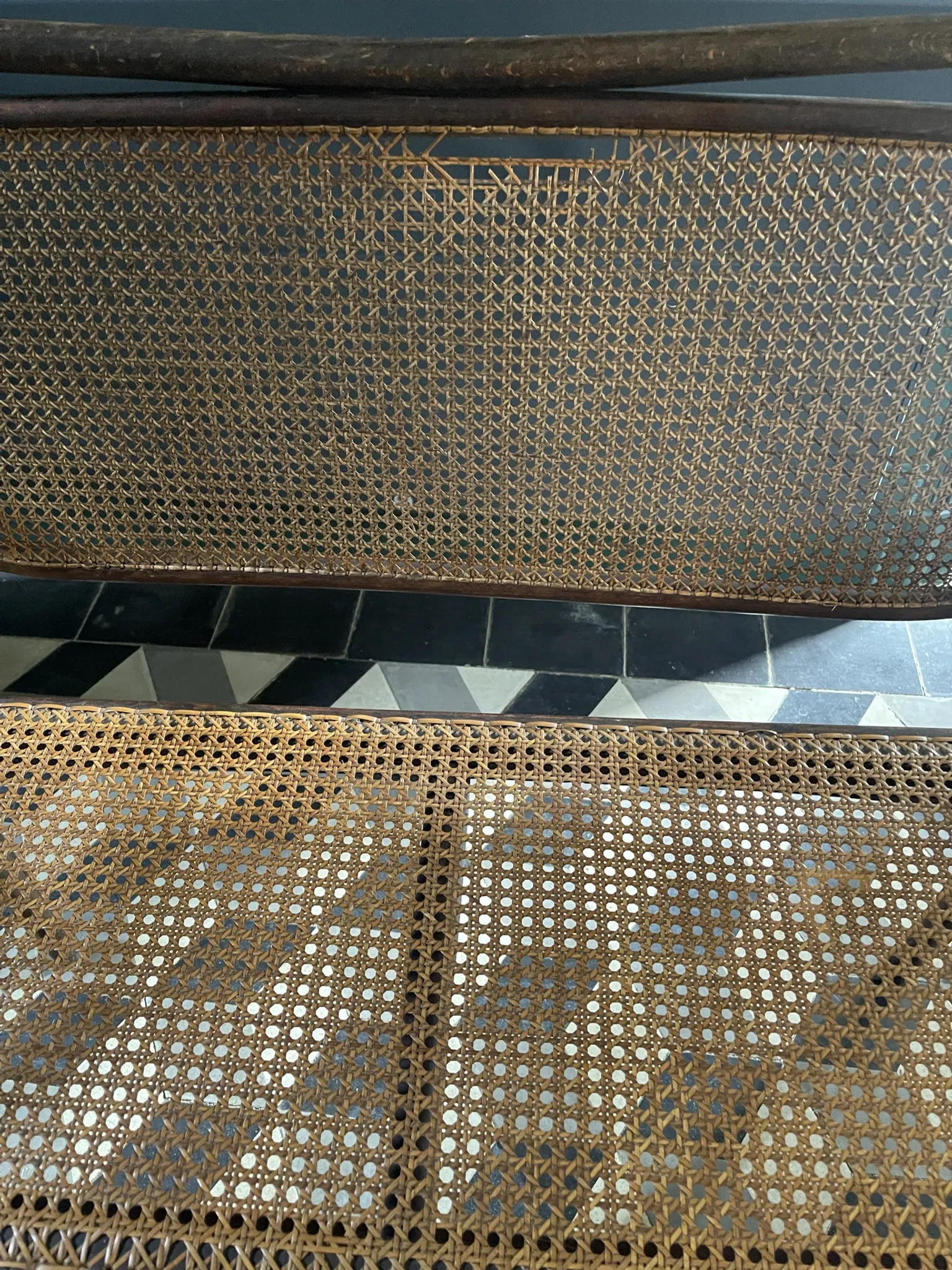 Thonet bench from the early 20th century