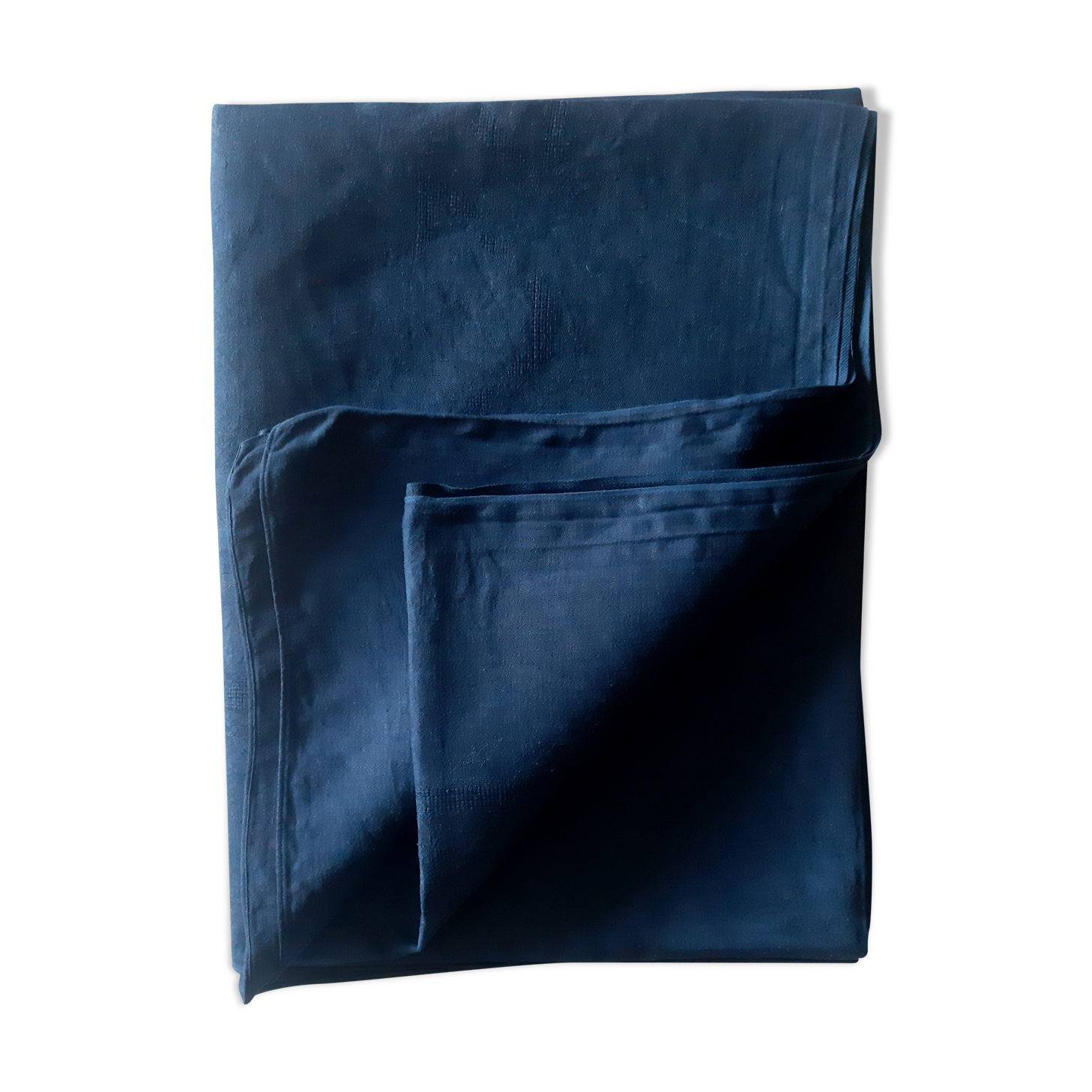 Old linen tablecloth