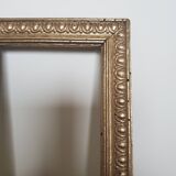 Small old gilded wooden frame