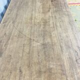 Poplar and oak farm table