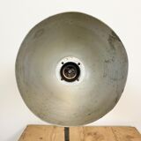 Black industrial table lamp, 1950s