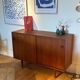 Small vintage Scandinavian teak sideboard "Matilda"