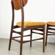 Lot de 4 chaises de salle à manger, années 1960