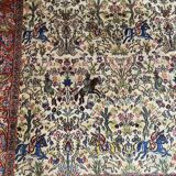 Tapis persan décor cavaliers
