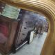 19th century gendarme's hat gilded mirror
