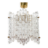 Glass Ceiling Lamp Orrefors Carl Fagerlund