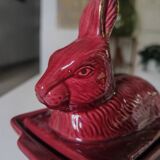 Ceramic rabbit box