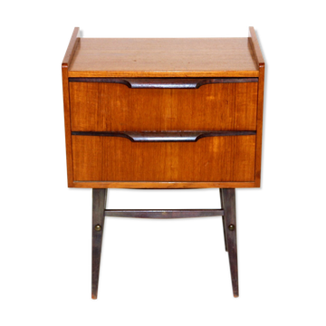 Teak bedside table, Sweden, 1950