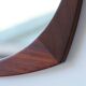Vintage round mirror in solid teak – Scandinavian design 1960