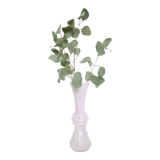 Vase in pink opaline, vintage