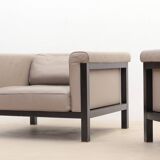 Paire de fauteuils de Jules Wabbes, Livourne-Série 800 Luxe édité par Bullo
