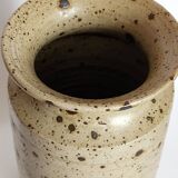 Pyrite stoneware vase