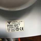 Rare duo of Veneta Lumi lighting icon of the 80