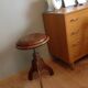 Old piano stool tripod feet / vintage 60s-70s