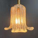 Vintage pendant light by Glashutte limburg, 1960s