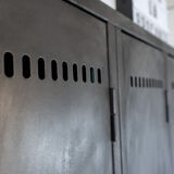Metal industrial locker