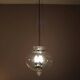 Lampe suspendue des années 1960 par Herbert Proft pour Glashütte Limburg, Allemagne
