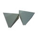 Pair of white lacquered metal wall light vintage 80s