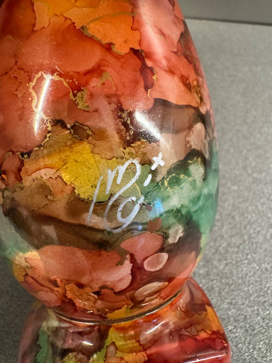 Vase Jean Noël Bouillet mid-20th century