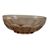 Small vintage pink salad bowl