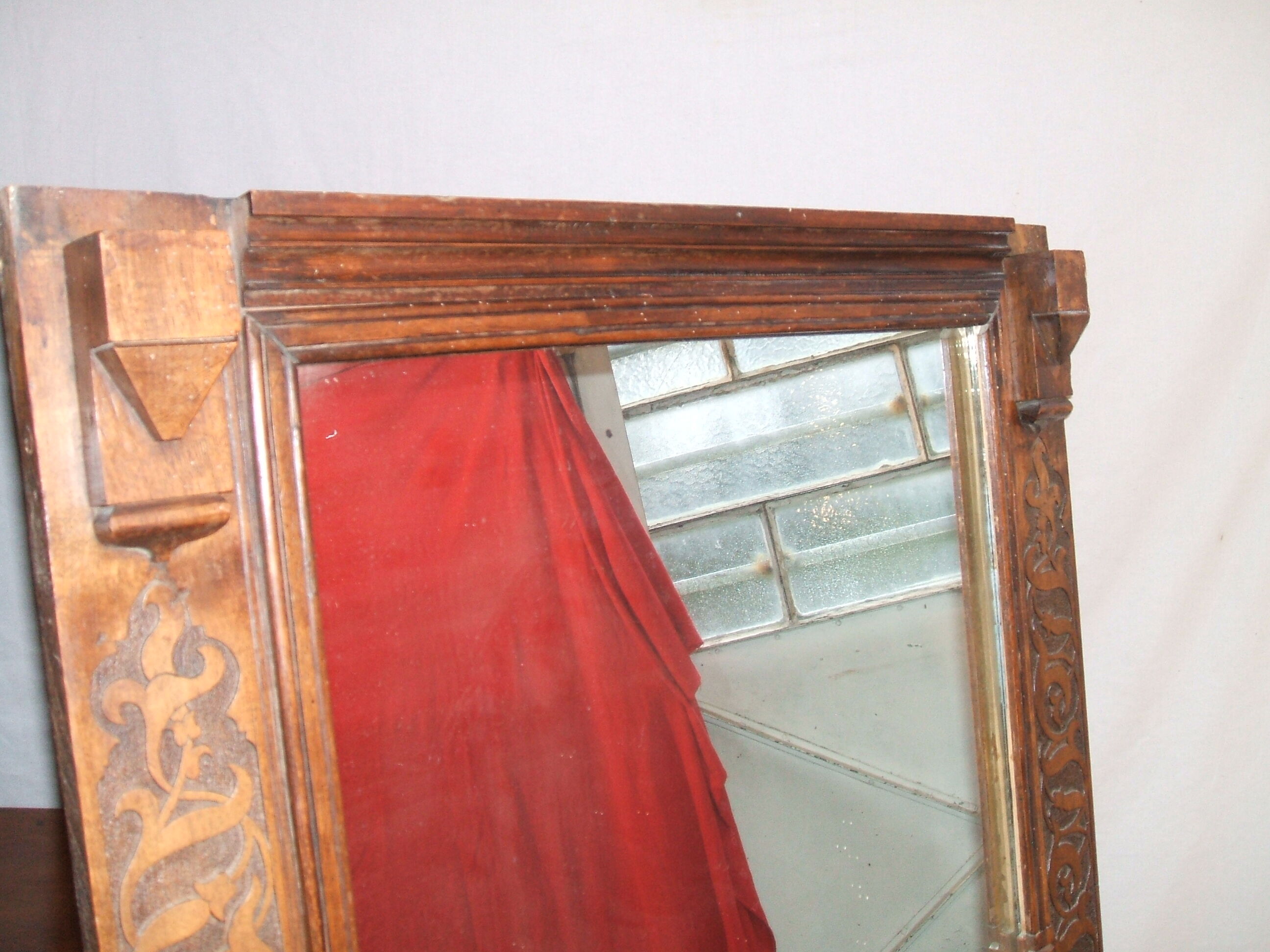 Oriental mirror xixth 89x137cm