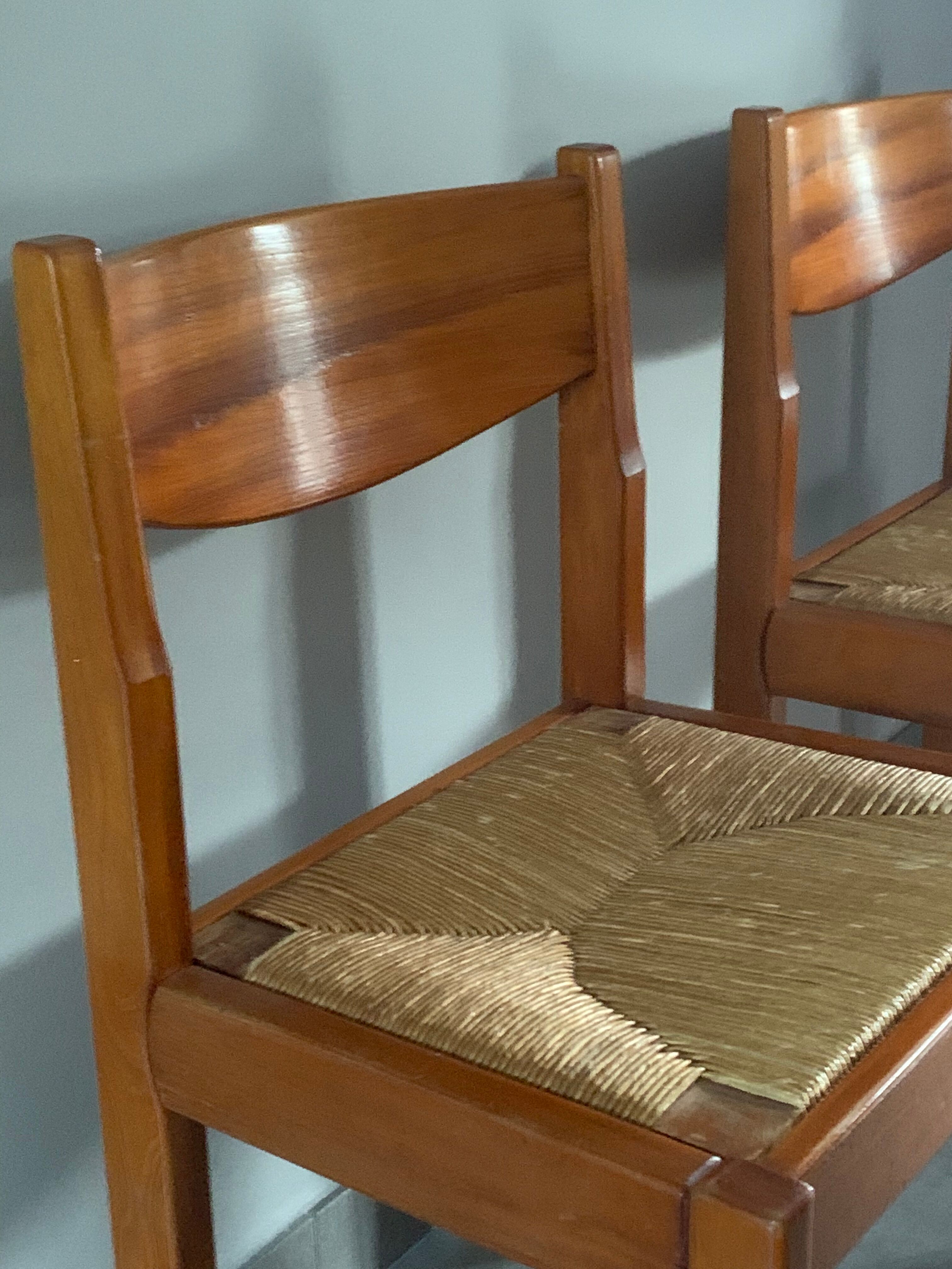 Paire de chaises vintage Maison Regain