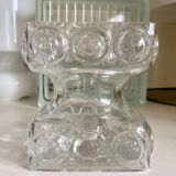 Candle holder vase Tamara Aladdin glass Riihimaki Finland 60s 70s