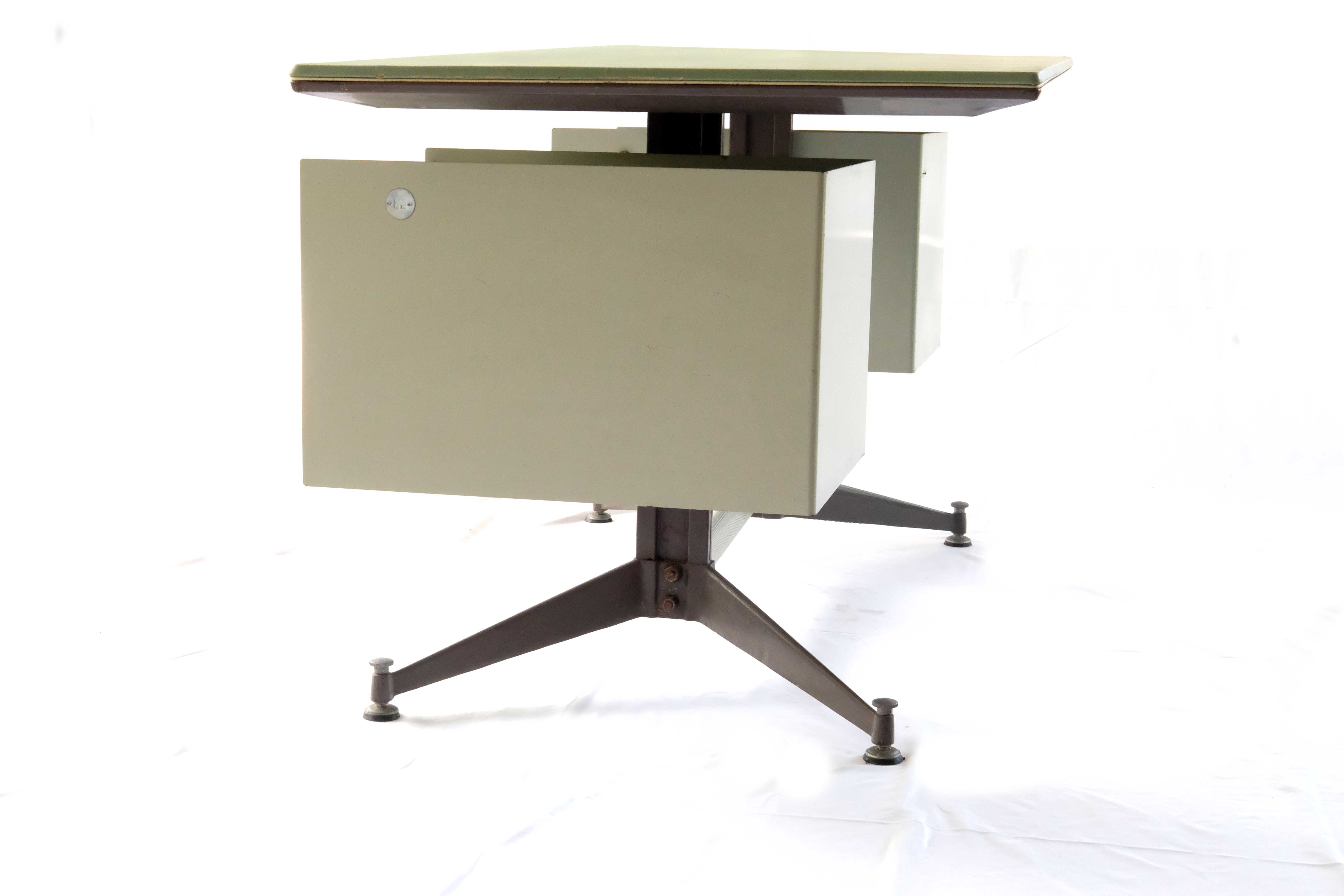 Metal Desk by Metacastelli, Italy 1970's